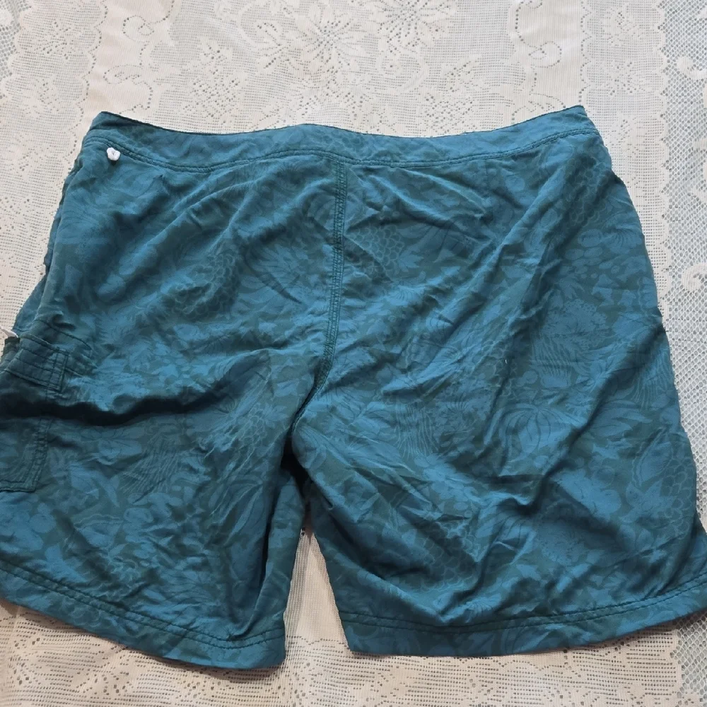 J. Crew Green Men's Swim Board Shorts Size 36